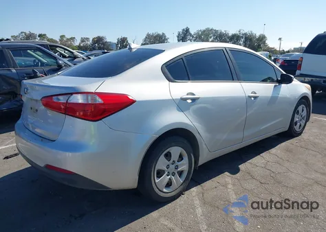 2016 Kia Forte Lx z USA, uszkodzony, nr VIN KNAFK4A6XG5516049